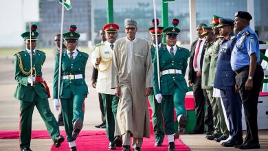 president muhammadu buhari leaves nigeria on monday september 4 2017